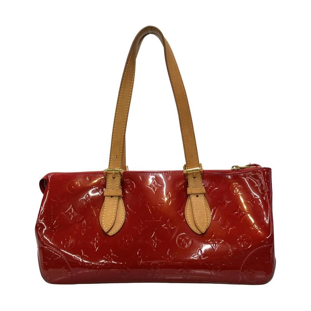 Louis Vuitton Shoulder Vernis Red Bag Rosewood Avenue